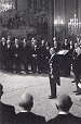 Photo : Cérémonie d'investiture de M. Georges Pompidou. (Palais de l'Elysée - 20 Juin 1969)