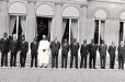 Photo : Réunion des chefs d'Etat africains (Palais de l'Elysée - Novembre 1973)