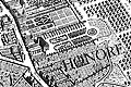 Illustration : Extrait du plan de Turgot (1734-1739)