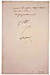 Illustration : Signature de Louis XVI - Procès-verbal de l'Assemblée nationale, 20-26 août 1789 - Le texte est ratifié en octobre par le roi qui a signé : Louis