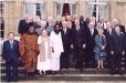 Photo : réception du Haut conseil de la Francophonie (Palais de l'Elysée)