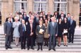 Photo : mécedins spécialistes promotion 2003-2004 / centre de recherche de Chilly-mazarin de Sanofi-Synthelabo - nov 2003