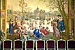 Illustration : Tenture des Mois de Lucas - Tiss�e en 1770 dans l'atelier de COZETTE d'apr�s des cartons attribu�s � Lucas DE LEYDE