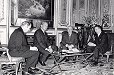 Photo : Entretien avec Willy Brandt Chancelier de la République fédérale d'Allemagne (Palais de l'Elysée - Janvier 1971)