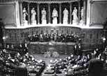 Illustration : 27 mai 1975 - Alain Poher au Centenaire du Sénat