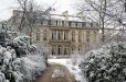 Photo : Le parc sous la neige.