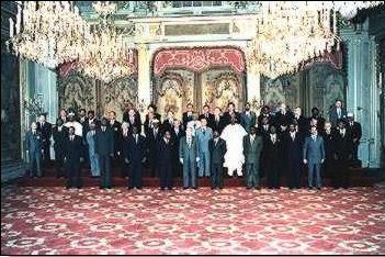 Photo : Sommet de Paris (1991) - service photographique de la Présidence de la République - tous droits réservés