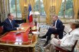 Photo : interview télévisée du 14 juillet