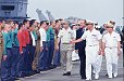 Visite sur le Charles-de-Gaulle