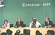 Photo : conférence de presse - Sommet de Cotonou