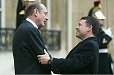 Photo : entretien avec le roi de Jordanie