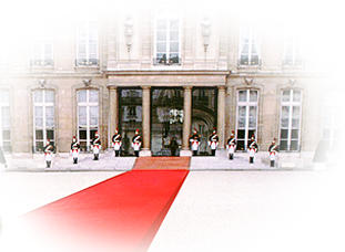 Bienvenue � l'Elys�e