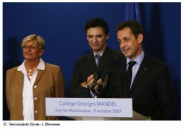 Discours du Président de la République lors de l'inauguration du collège Georges Mandel à Issy-les-Moulineaux