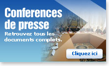 Conférences de presse